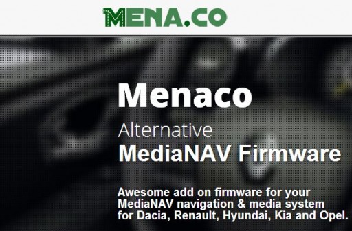 Menaco - Firmware alternativo MediaNav