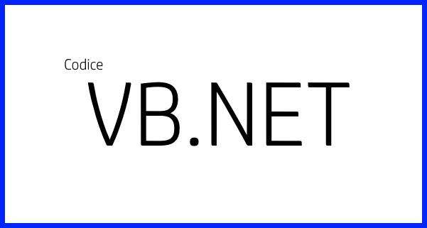 Sostituire una substring - Codice VB.NET
