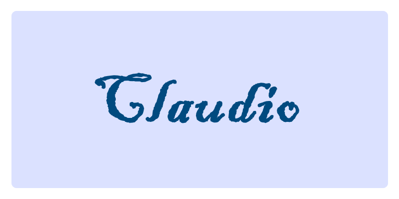 Claudio - Significato dei nomi