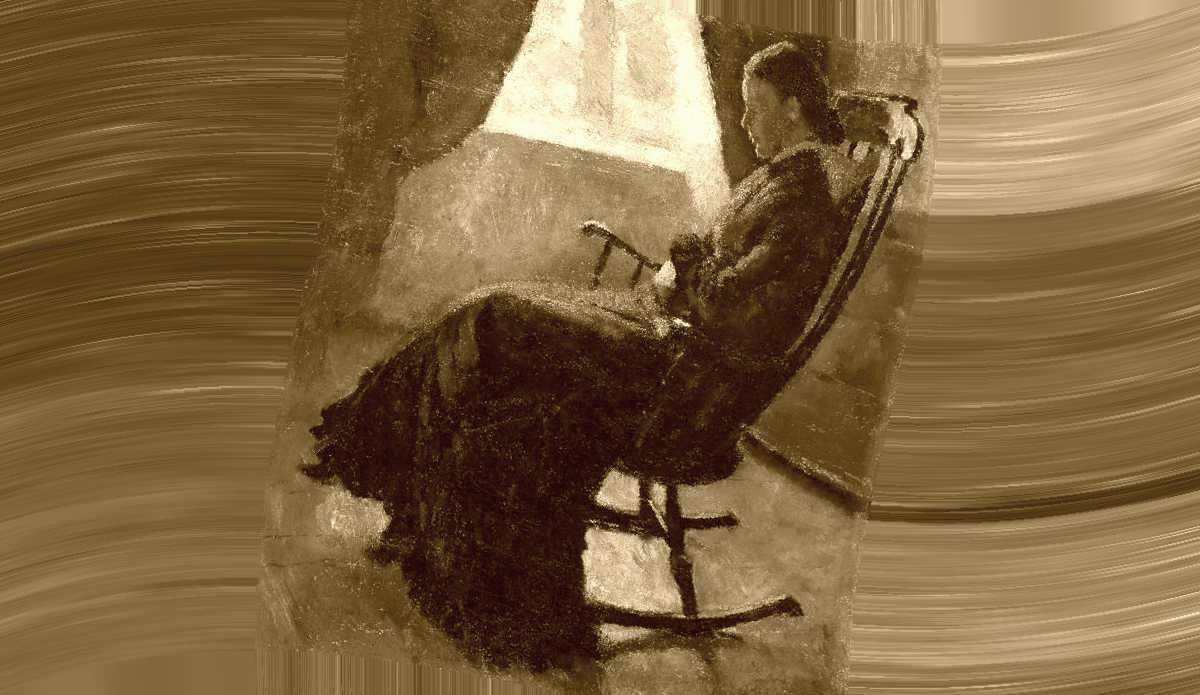 Zia, zie - Interpretazione dei sogni - (Aunt Karen in the Rocking Chair, 1883 - Edvard Munch)