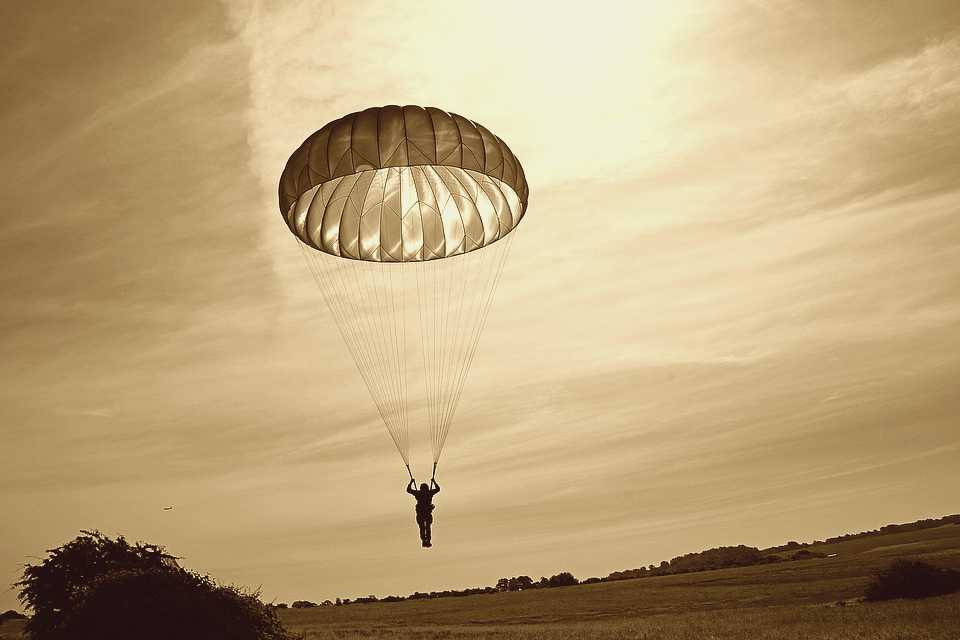 Paracadute - Interpretazione dei sogni