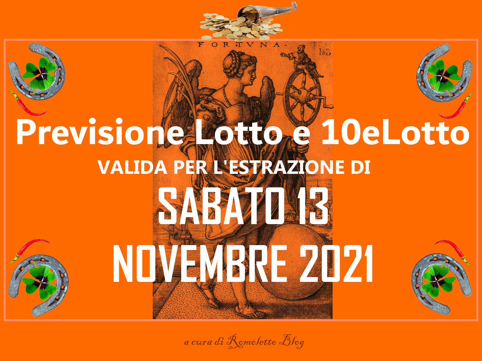 Previsione Lotto 13 Novembre 2021