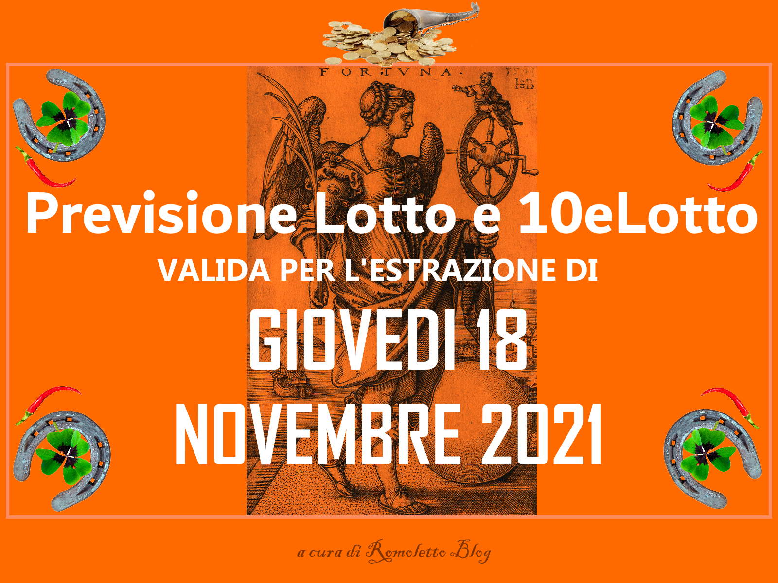 Previsione Lotto 18 Novembre 2021