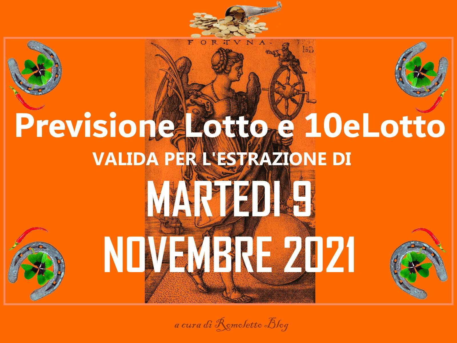 Previsione Lotto 9 Novembre 2021