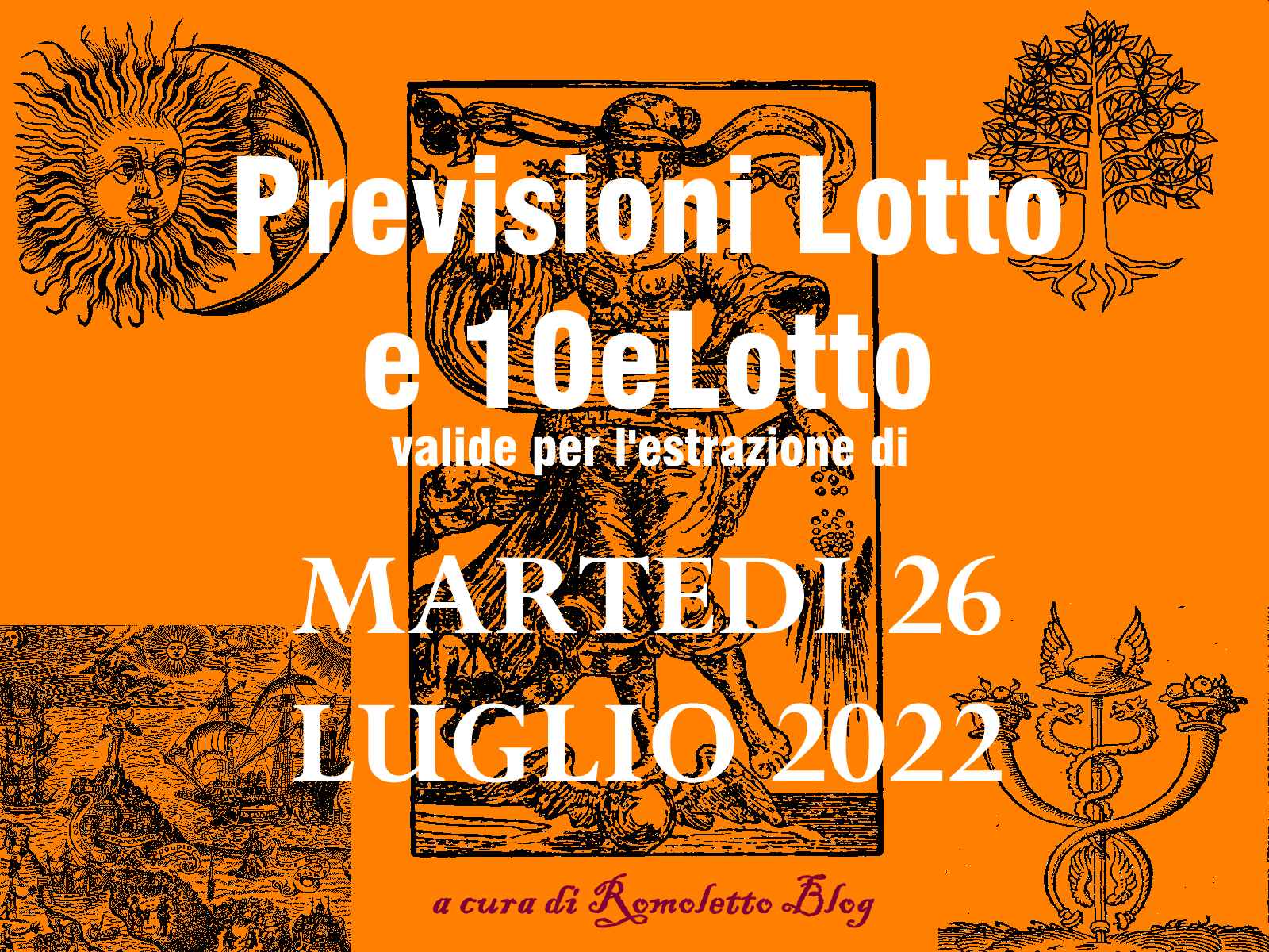 Previsione Lotto 26 Luglio 2022