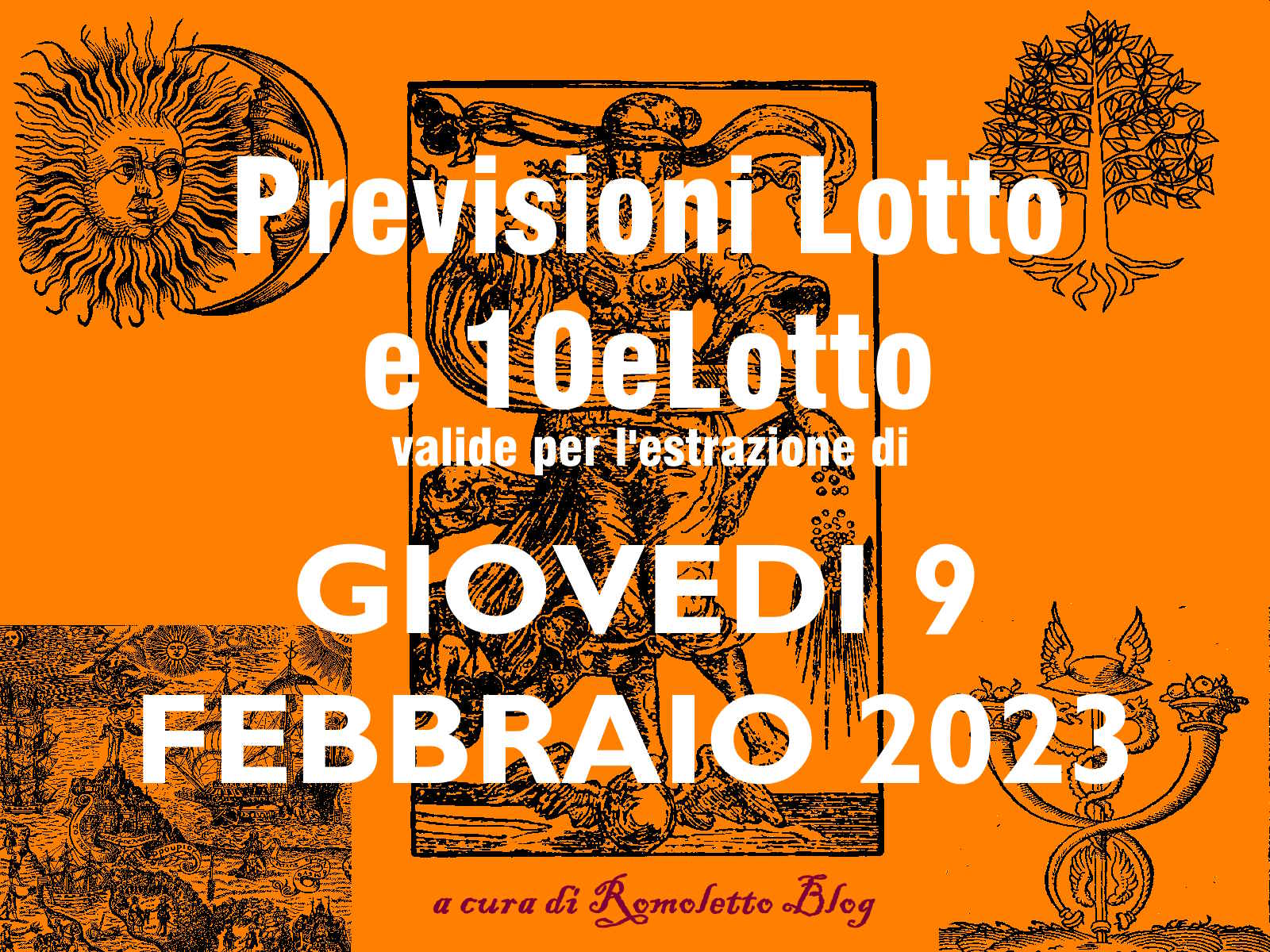 Previsione Lotto 9 Febbraio 2023