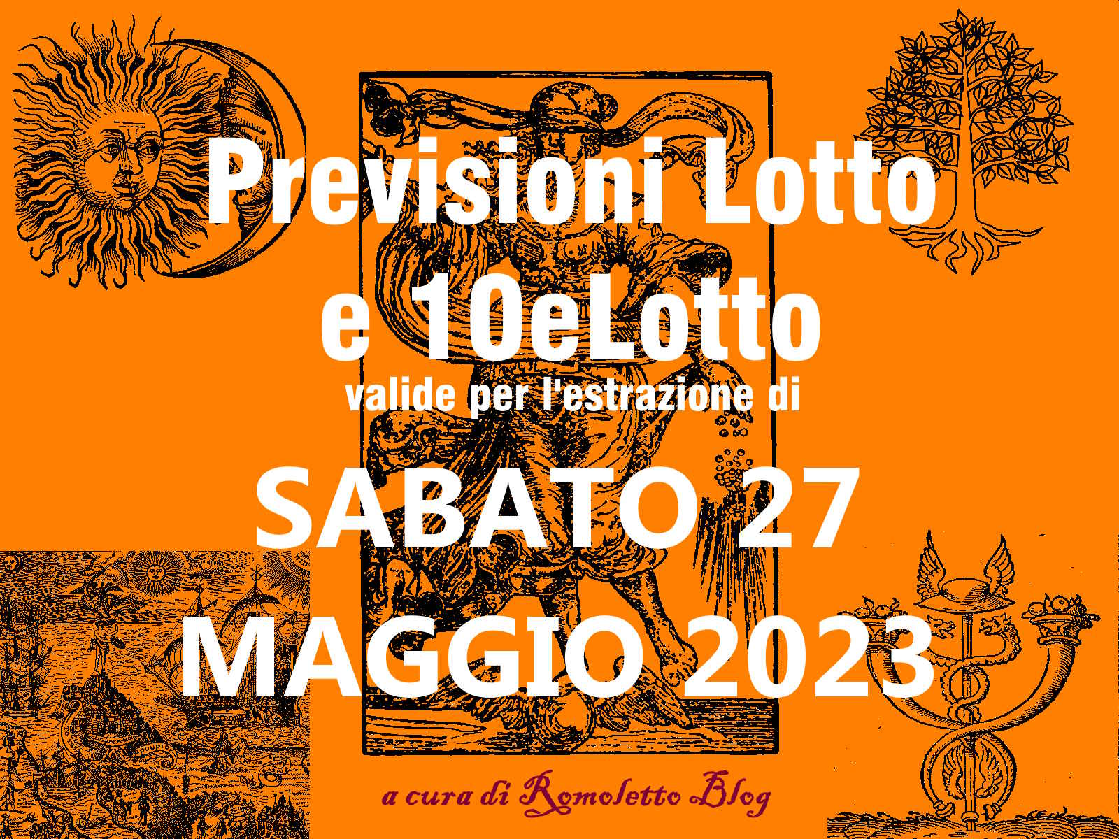 Previsione Lotto 27 Maggio 2023